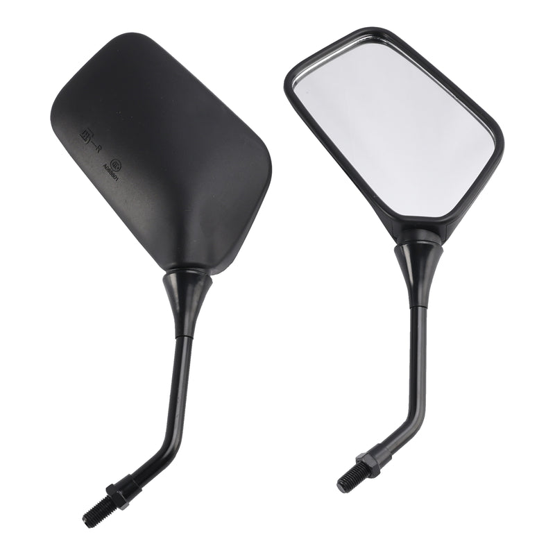 Kawasaki KLR250 KLR600 KLR650 Pair Black Mirrors M10 Rearview Mirrors