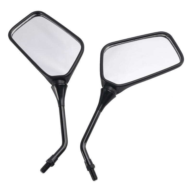 Kawasaki KLR250 KLR600 KLR650 Pair Black Mirrors M10 Rearview Mirrors