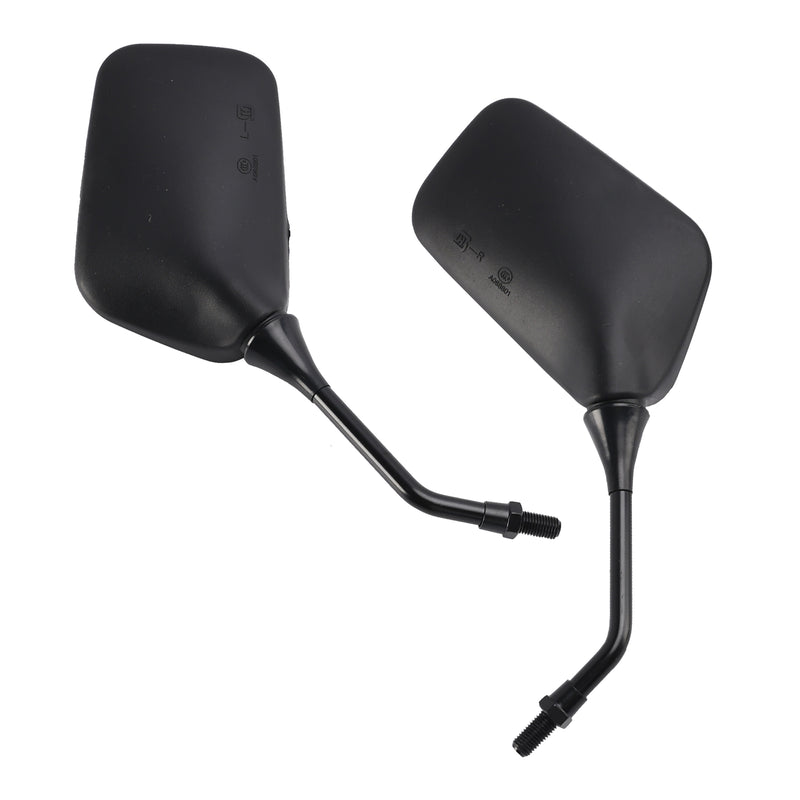 Kawasaki KLR250 KLR600 KLR650 Pair Black Mirrors M10 Rearview Mirrors
