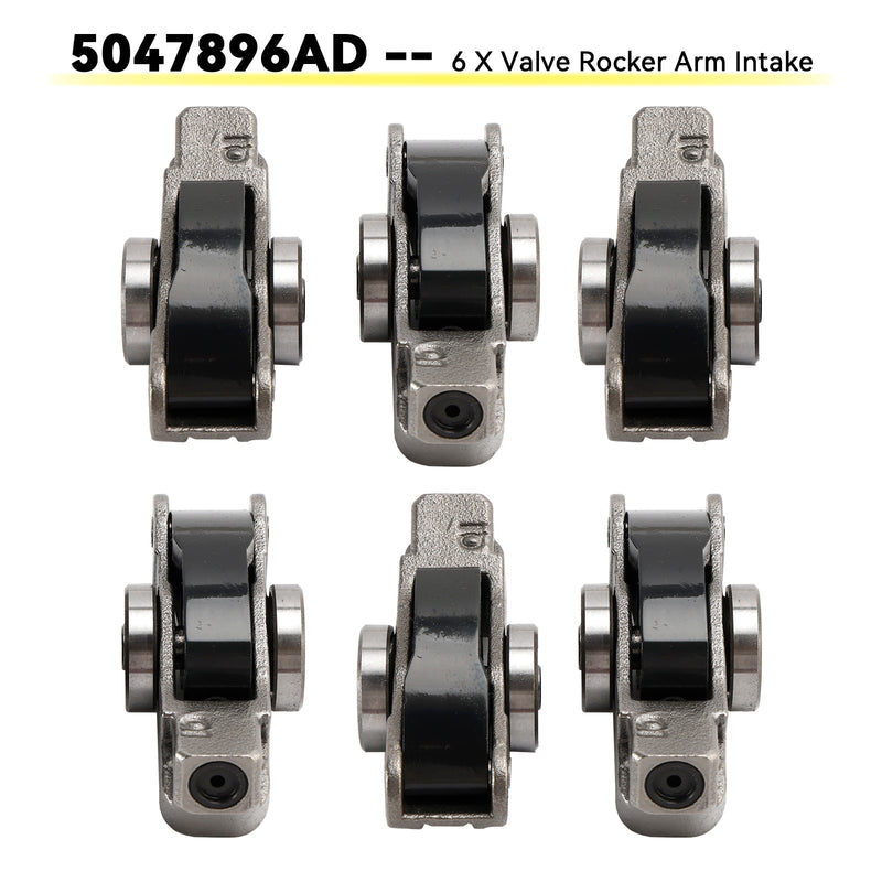 2016-2024 Dodge Jeep Chrysler 3.6L 5047896AD 6 X Valve Rocker Arm Intake