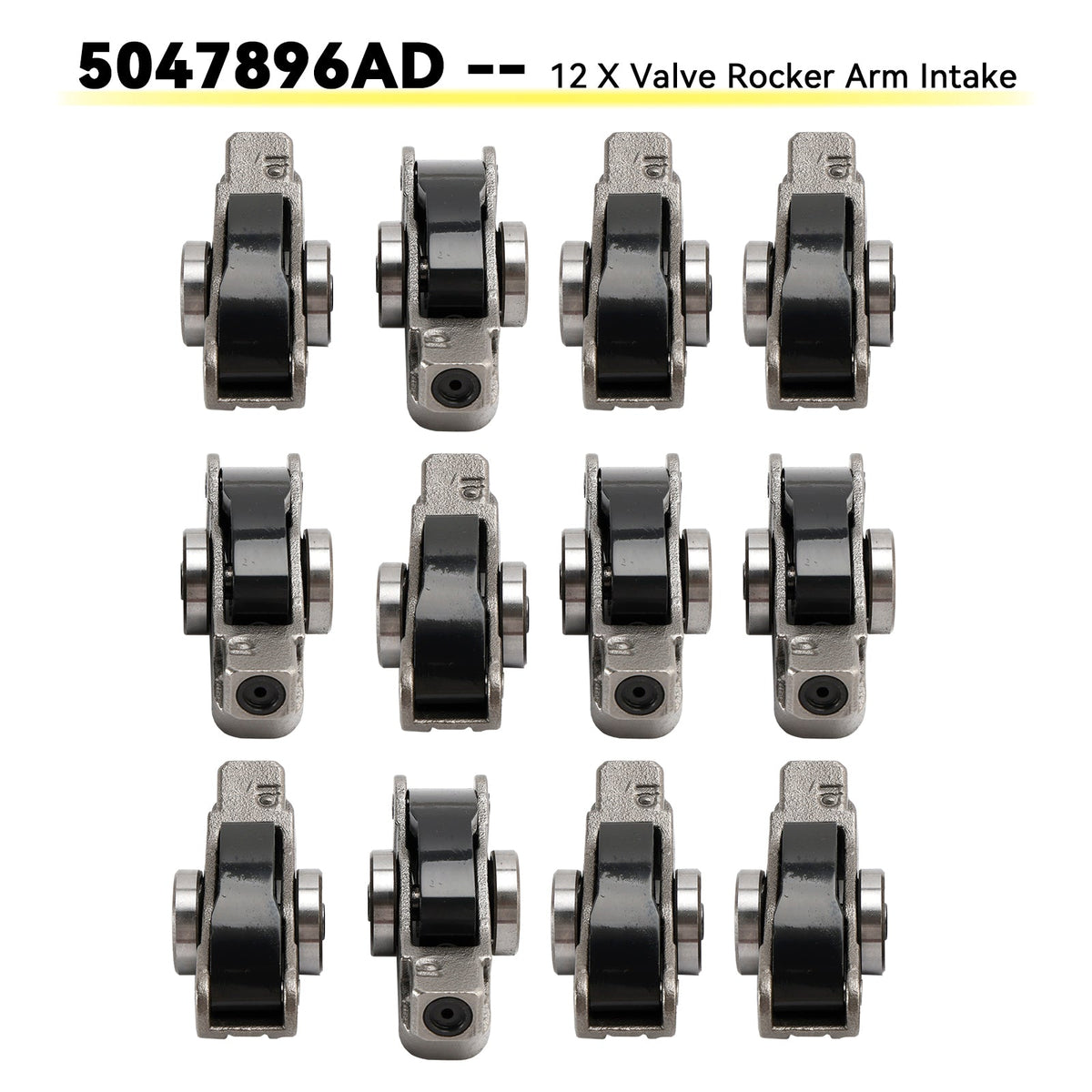 12 X Valve Rocker Arm Intake 5047896AD for Dodge Jeep Chrysler 3.6L 2016-2024