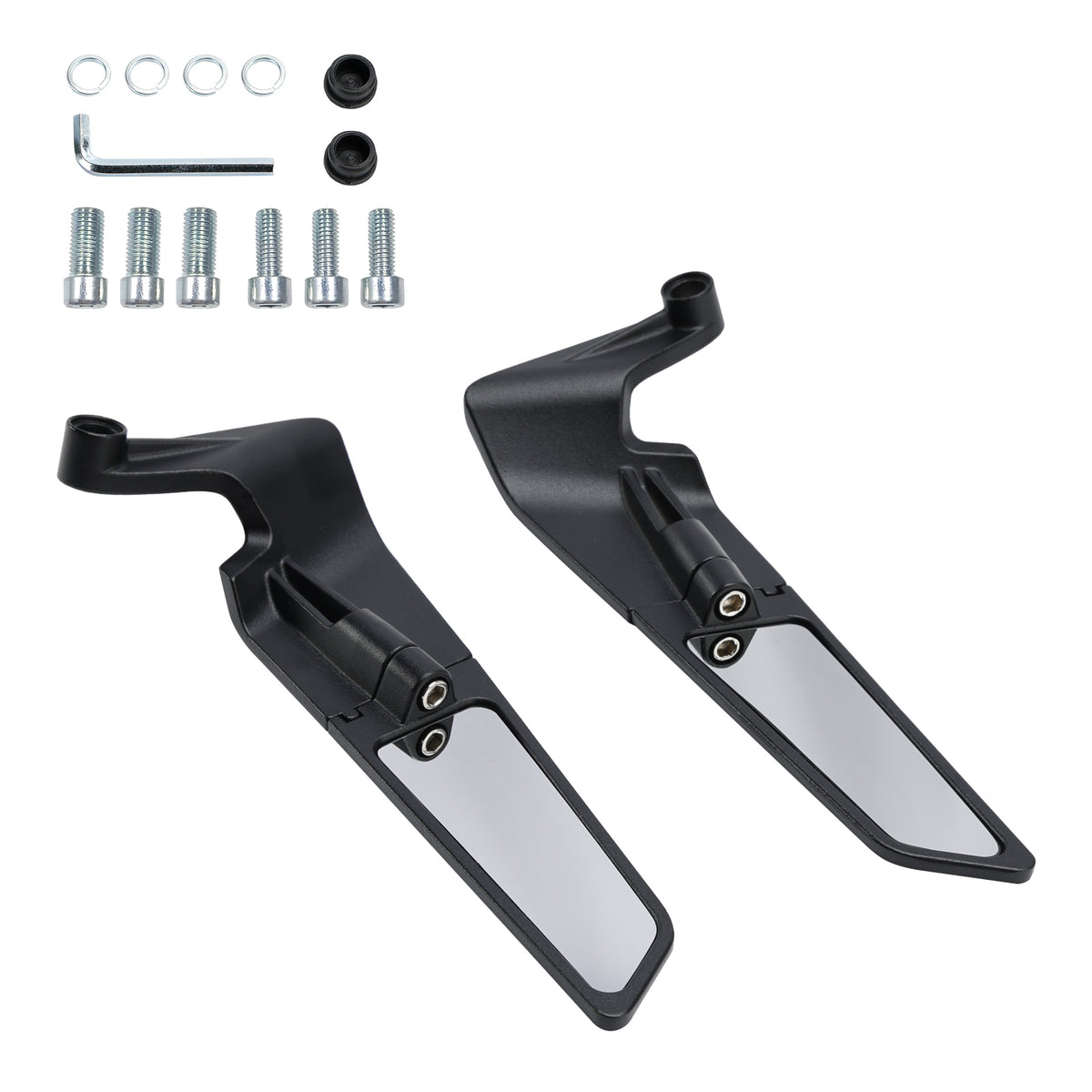 Yamaha MT07 MT-07 MT09 MT-09 MT10 MT-10 2016-2024 Rearview Winglet Mirrors