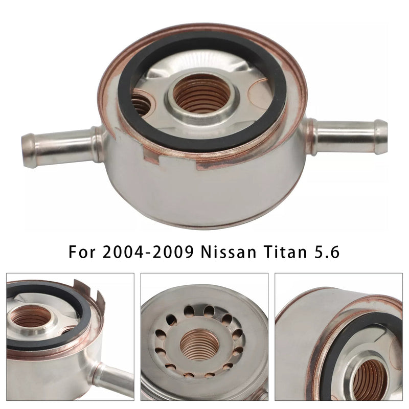 Oil Cooler 21305-ZQ53A For Nissan Pathfinder Armada Titan 5.6L V8 2004-2009