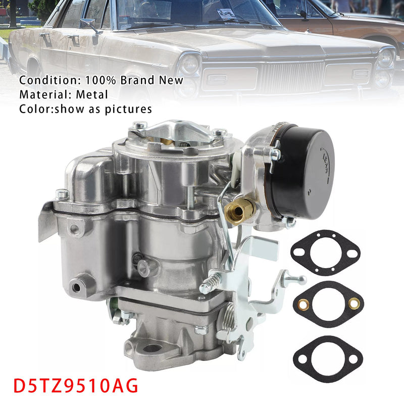 Carburetor D5TZ9510AG For Ford YF Carter 240-250-300 6 Cylinder CIL 1975-1982