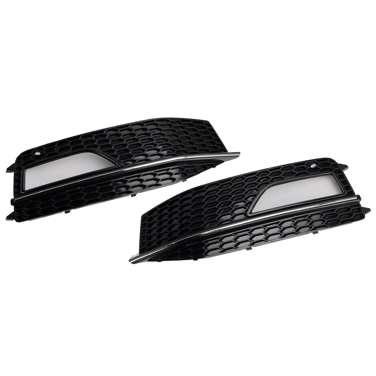 2013-2015 Audi A4 S-line S4 Bumper Fog Light Lamp Cover Grill Grille 8K0807682M 8K0807681 L