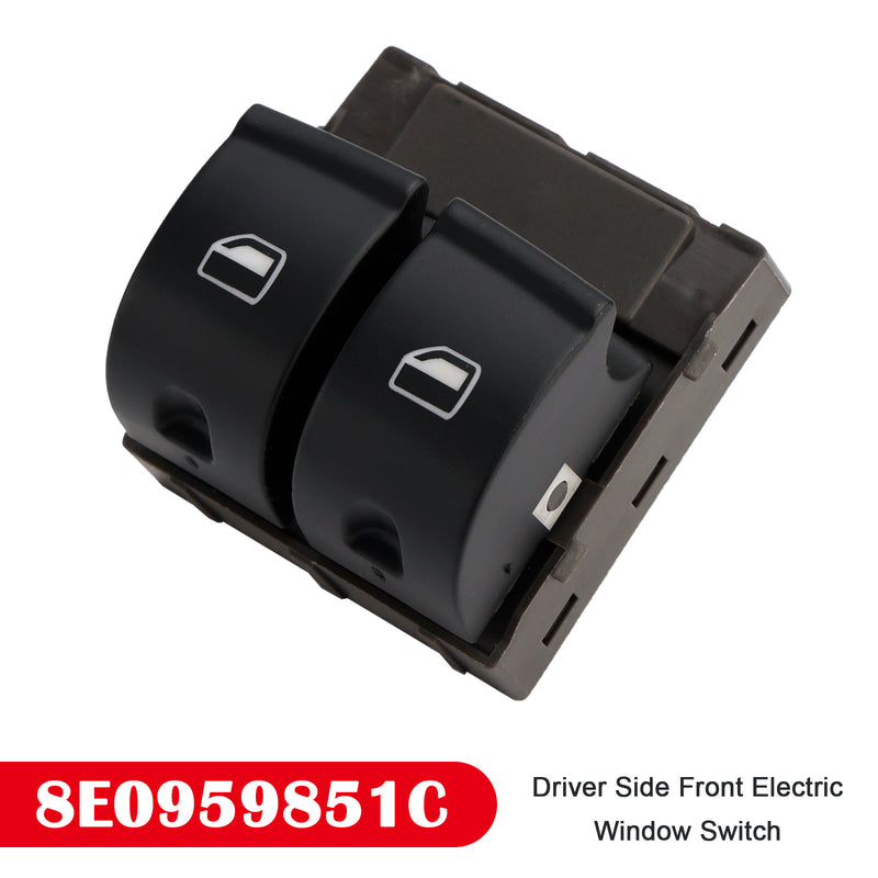 2007-2014 Audi TT 8E0959851C Driver Side Front Electric Window Switch