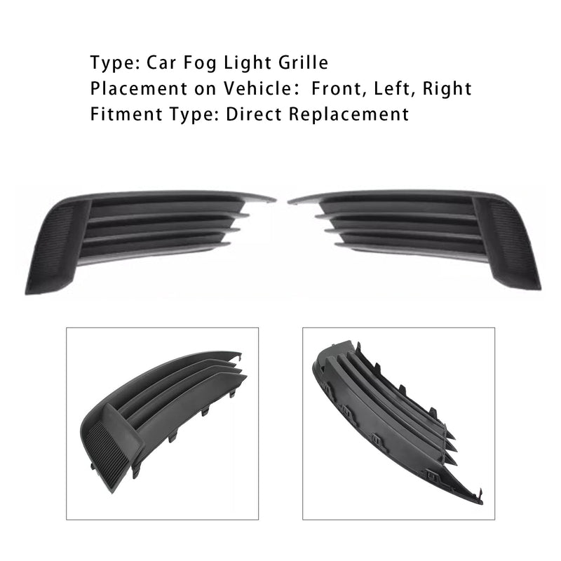 Audi A3 S3 2013-2017 Pair Car Front Bumper Fog Light Grille