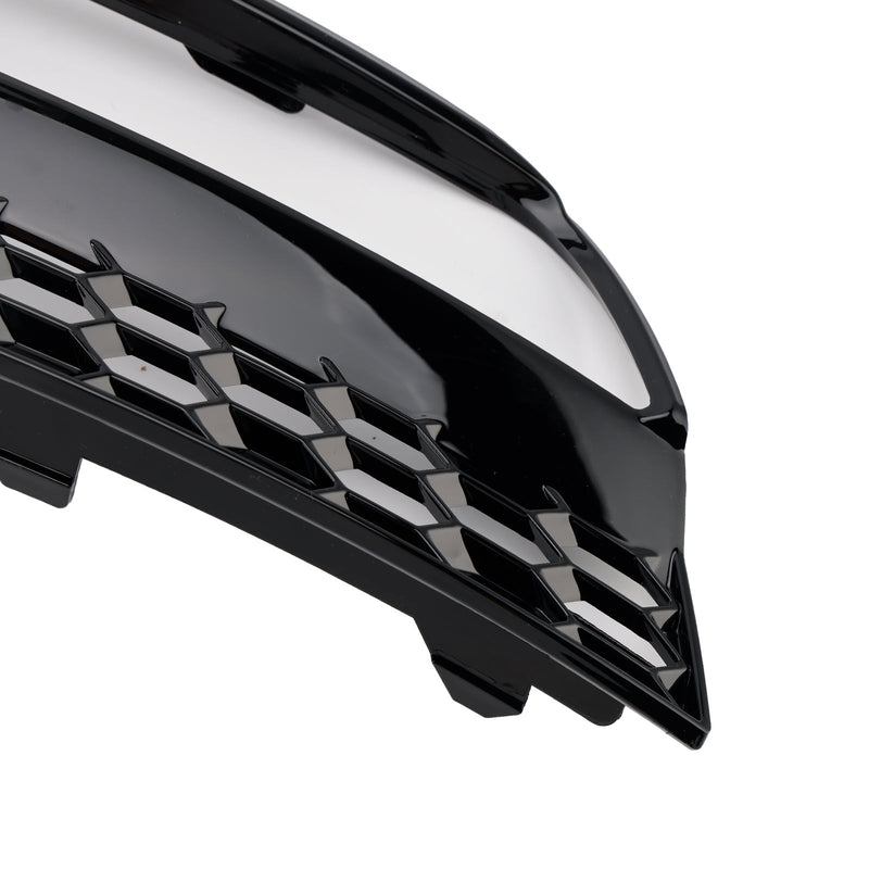 2013-2016 Audi A3 8V Sedan Gloss Black Front Fog Light Grill Covers