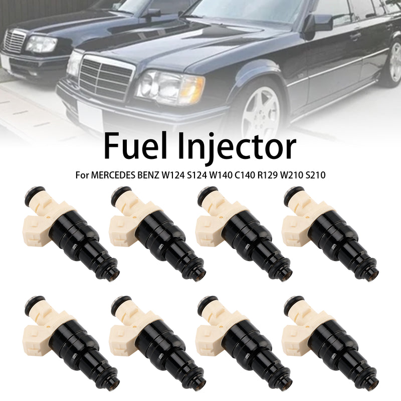 MERCEDES W124 W140 W210 R129 A0000786523 8PCS Fuel Injector 0000788323