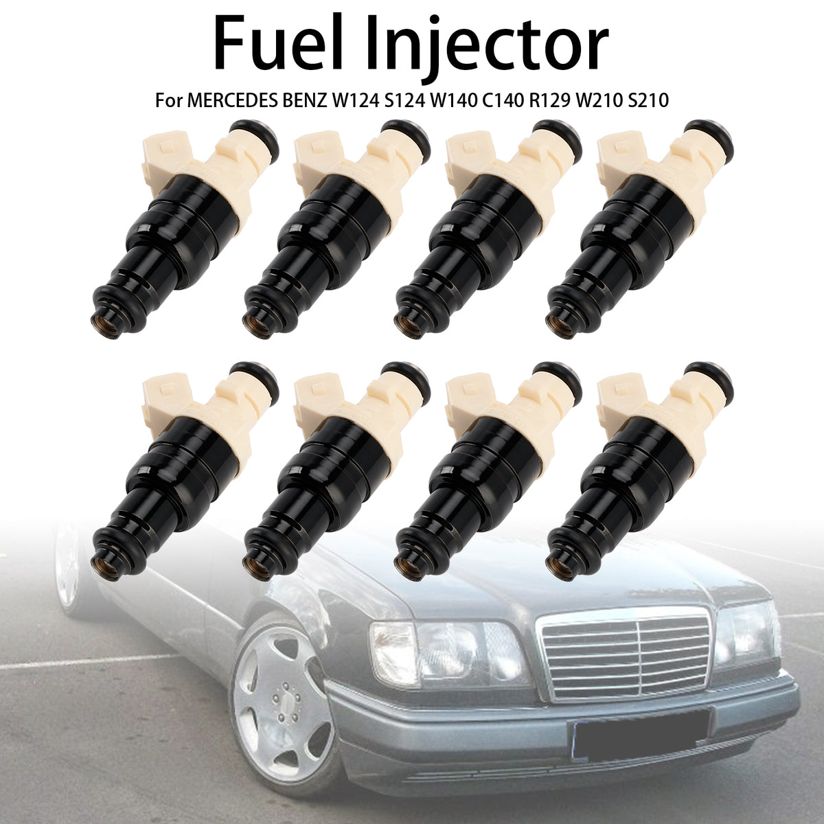 MERCEDES W124 W140 W210 R129 A0000786523 8PCS Fuel Injector 0000788323