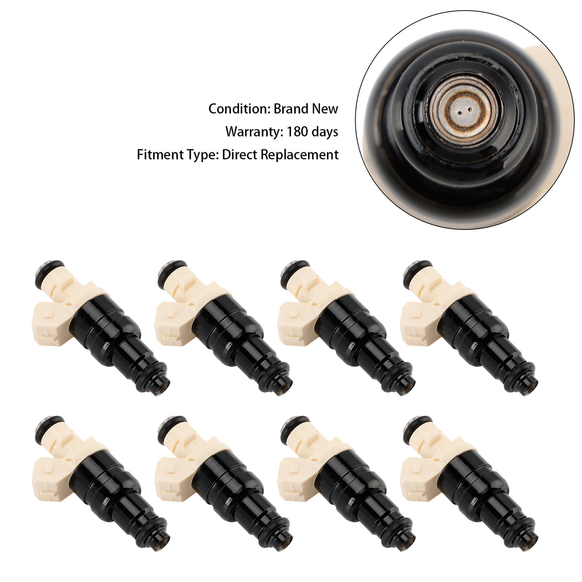 MERCEDES W124 W140 W210 R129 A0000786523 8PCS Fuel Injector 0000788323