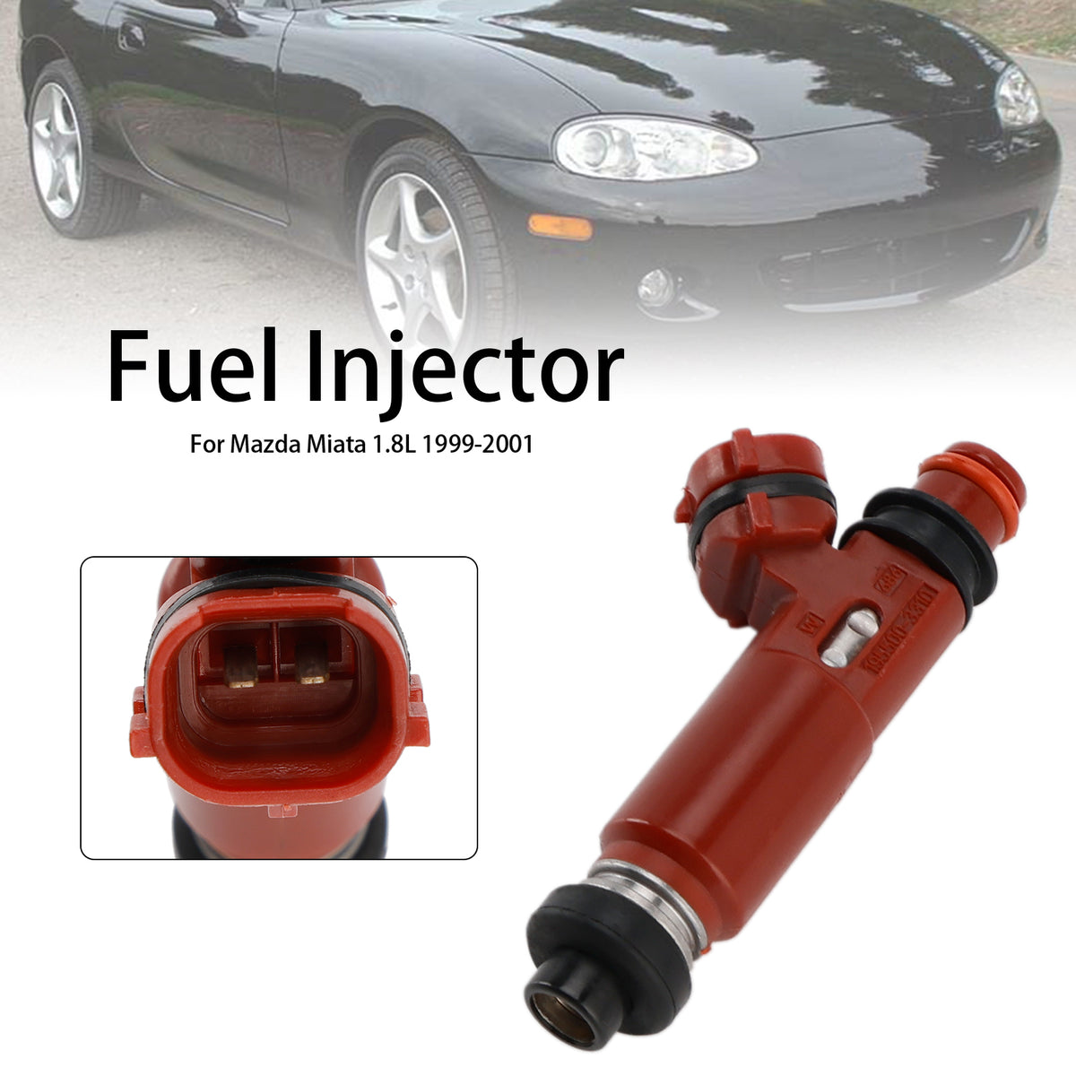 Mazda Miata 1.8L 1999-2001 1955003310 1PCS Fuel Injector 195500-3310