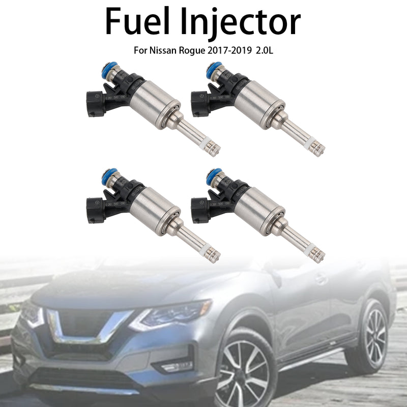 Nissan Rogue 2017-2019 2.0L 16600-1VA0A 4PCS Fuel Injector 0261500090