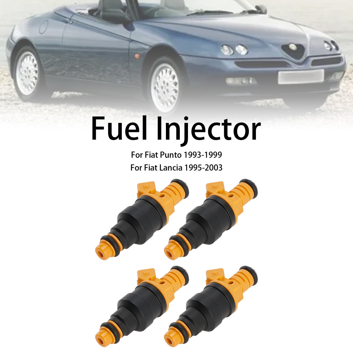Opel Senator B 3.0L 1988-1993 93208787 4PCS Fuel Injector 0280150962