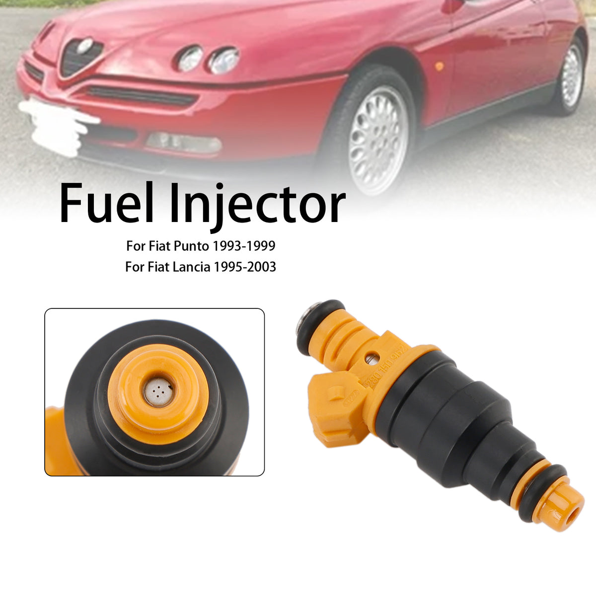 Opel Senator B 3.0L 1988-1993 93208787 1PCS Fuel Injector 0280150962