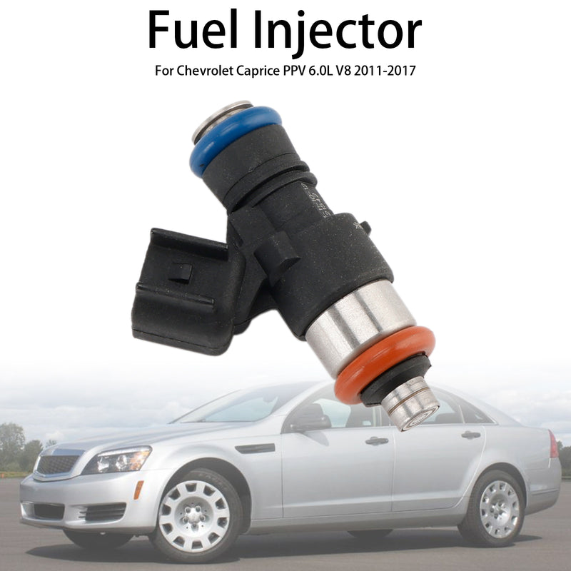 Chevrolet Caprice PPV 6.0L V8 2011-2017 1PCS Fuel Injector 12639221