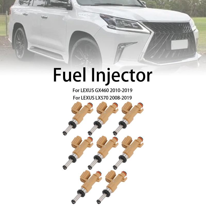 Toyota Tundra Sequoia 4.6L 5.7L 2008-2019 8PCS Fuel Injector 23250-0S020