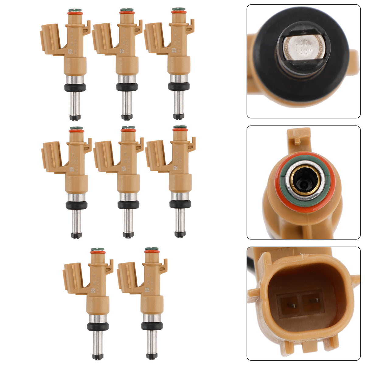Toyota Tundra Sequoia 4.6L 5.7L 2008-2019 8PCS Fuel Injector 23250-0S020