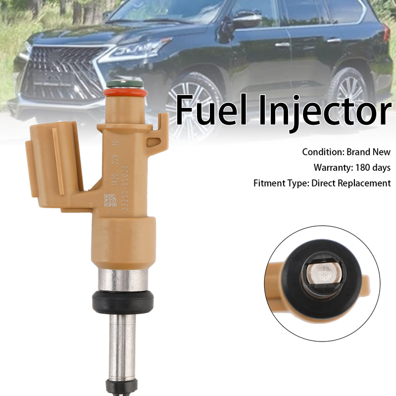 Toyota Tundra Sequoia 4.6L 5.7L 2008-2019 1PCS Fuel Injector 23250-0S020