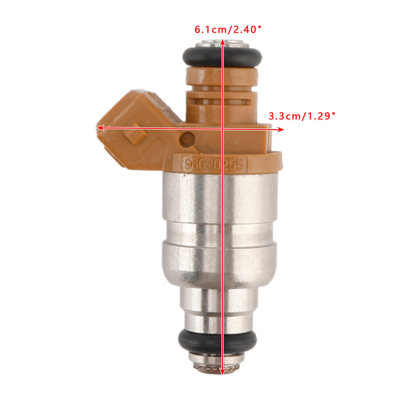 Chevrolet Fit Daewoo Matiz 0.8L 1.0L 96518620 4PCS Fuel Injector 96620255