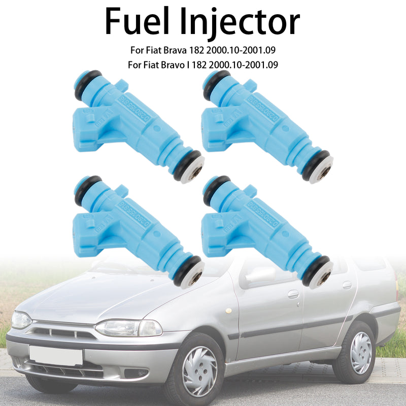 Fiat Brava Bravo I Palio Punto Siena Lancia Y 4PCS Fuel Injector 0280155816