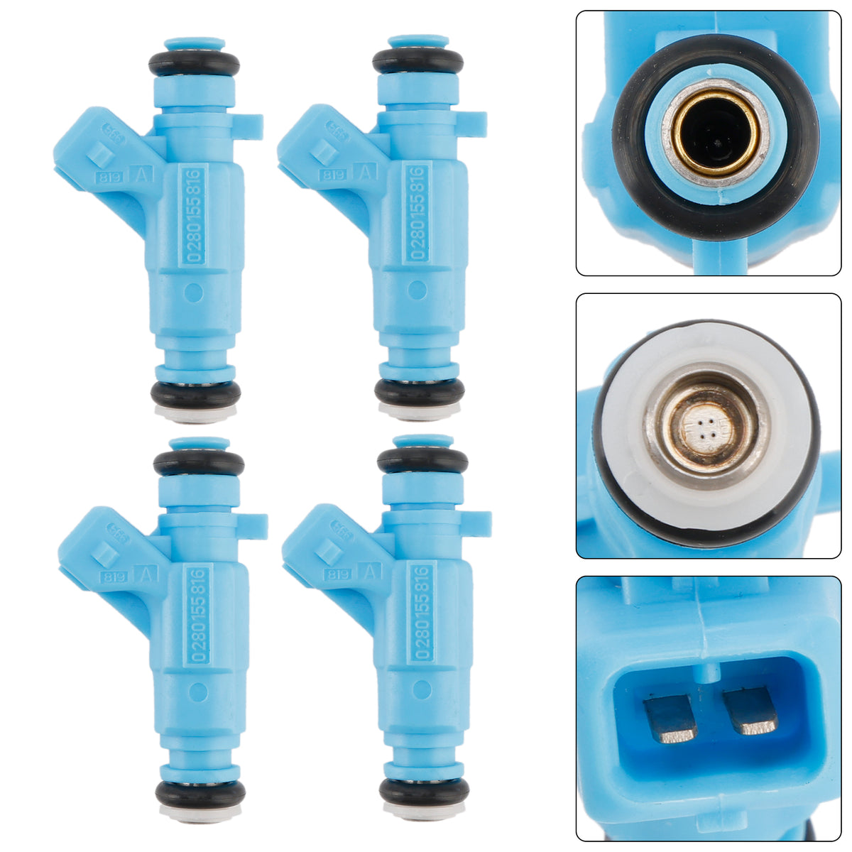 Fiat Brava Bravo I Palio Punto Siena Lancia Y 4PCS Fuel Injector 0280155816