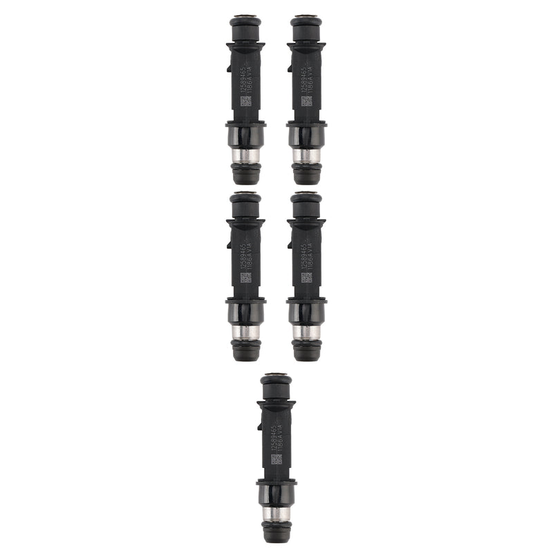 5PCS 12589465 Fuel Injector Fit Hummer H3 Fit Chevrolet Trailblazer Colorado