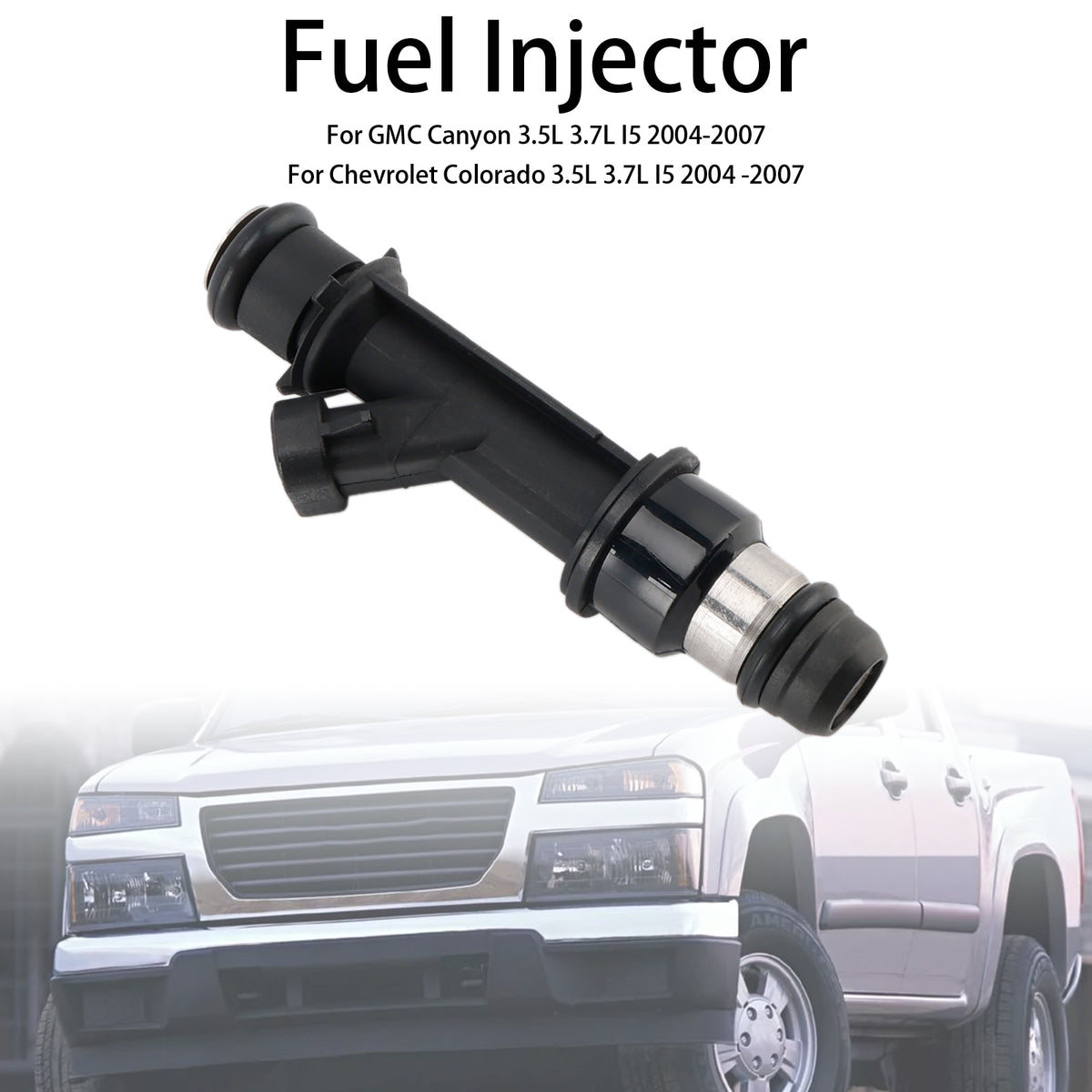 Hummer H3 Fit Chevrolet Trailblazer Colorado 1PCS Fuel Injector 12589465