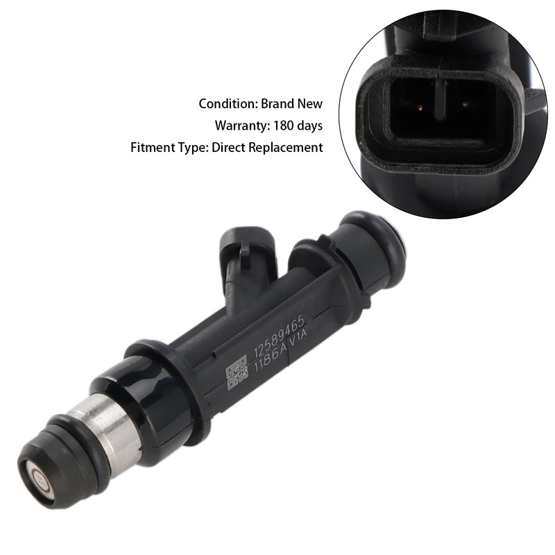 Hummer H3 Fit Chevrolet Trailblazer Colorado 1PCS Fuel Injector 12589465