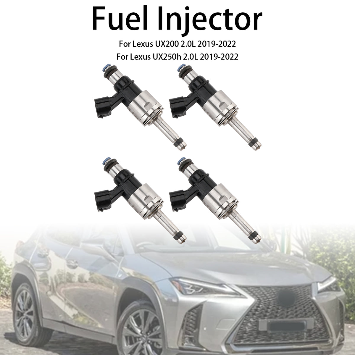 Lexus UX200 UX250h Fit Corolla 2019-2022 4PCS Fuel Injector 23250-24010