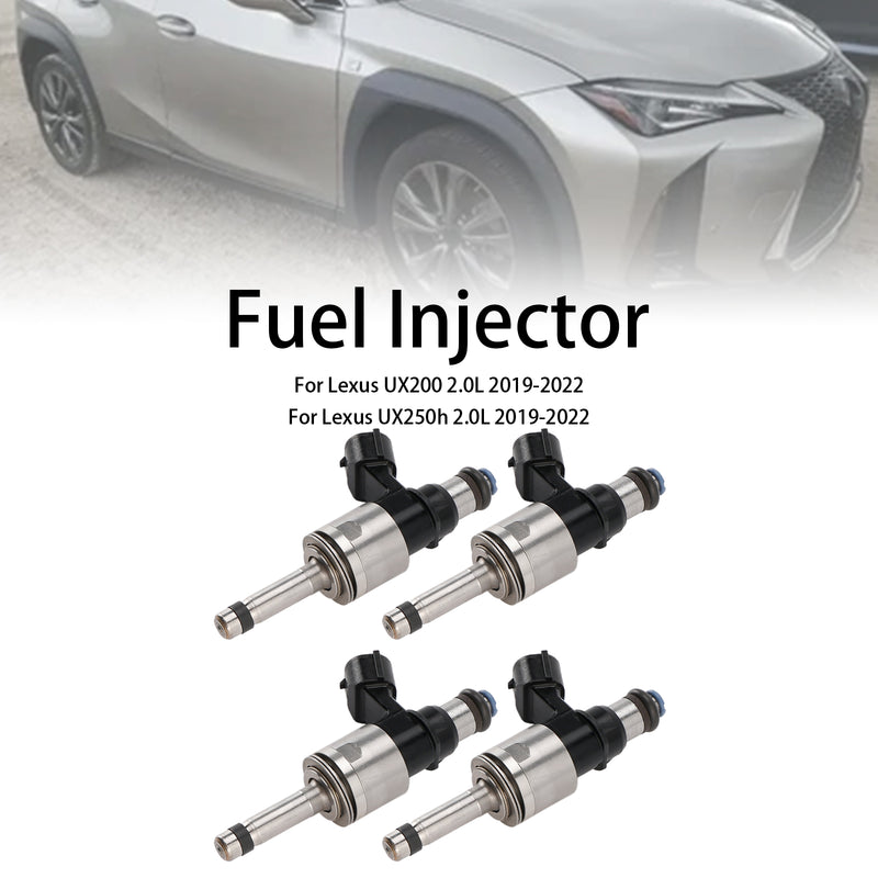 Lexus UX200 UX250h Fit Corolla 2019-2022 4PCS Fuel Injector 23250-24010