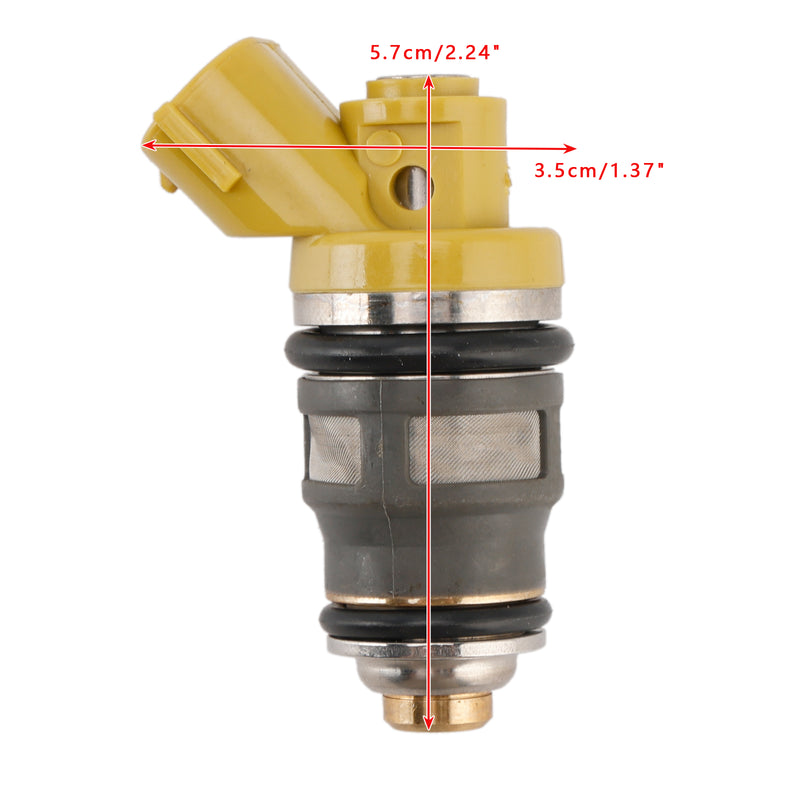 Denso 650CC Fit Toyota Supra JZA80 2JZGTE 2JZ 1PCS Fuel Injector 1001-87091
