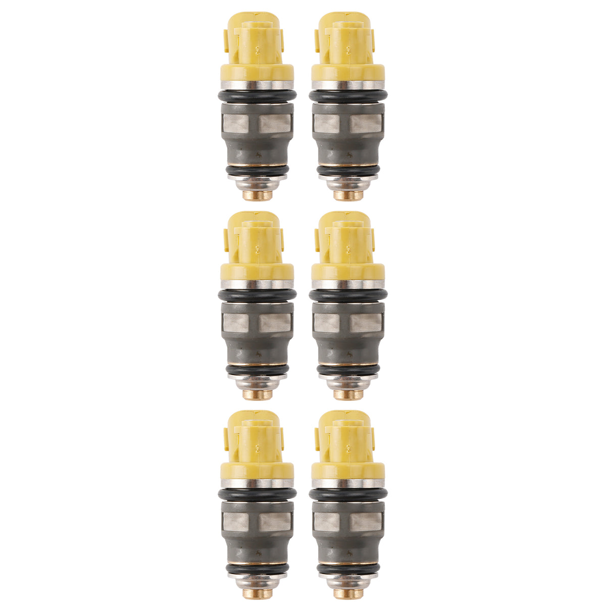 Denso 650CC Fit Toyota Supra JZA80 2JZGTE 2JZ 6PCS Fuel Injector 1001-87091