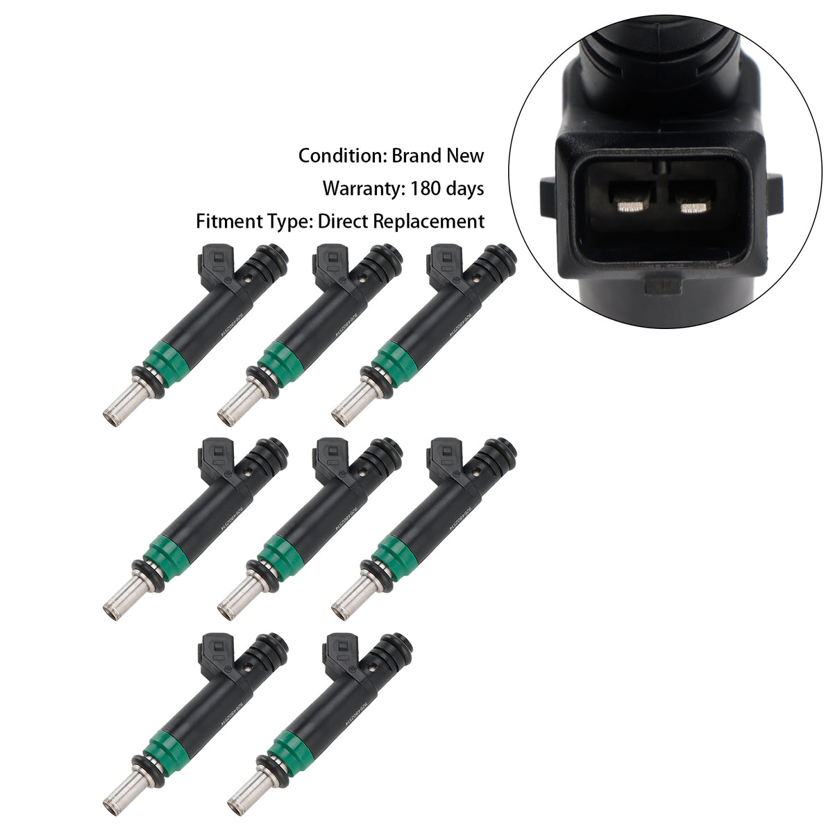 Siemens 2004-2010 FIT BMW X5 745Li/i 645Ci 545i 8PCS Fuel Injector 7525721
