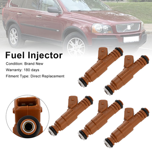 Volvo S60 S80 C70 XC90 2.4L 2.5L 1998-2009 5PCS Fuel Injector 0280155831