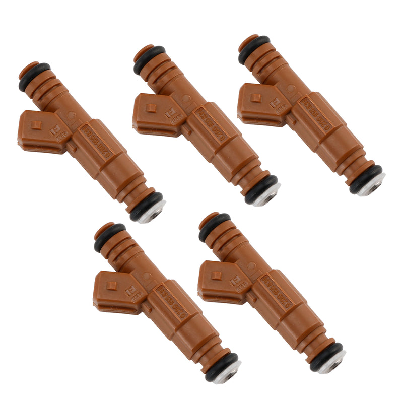 Volvo S60 S80 C70 XC90 2.4L 2.5L 1998-2009 5PCS Fuel Injector 0280155831