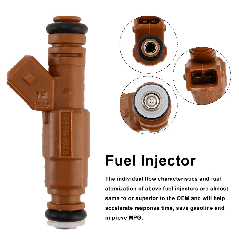 Volvo S60 S80 C70 XC90 2.4L 2.5L 1998-2009 1PCS Fuel Injector 0280155831