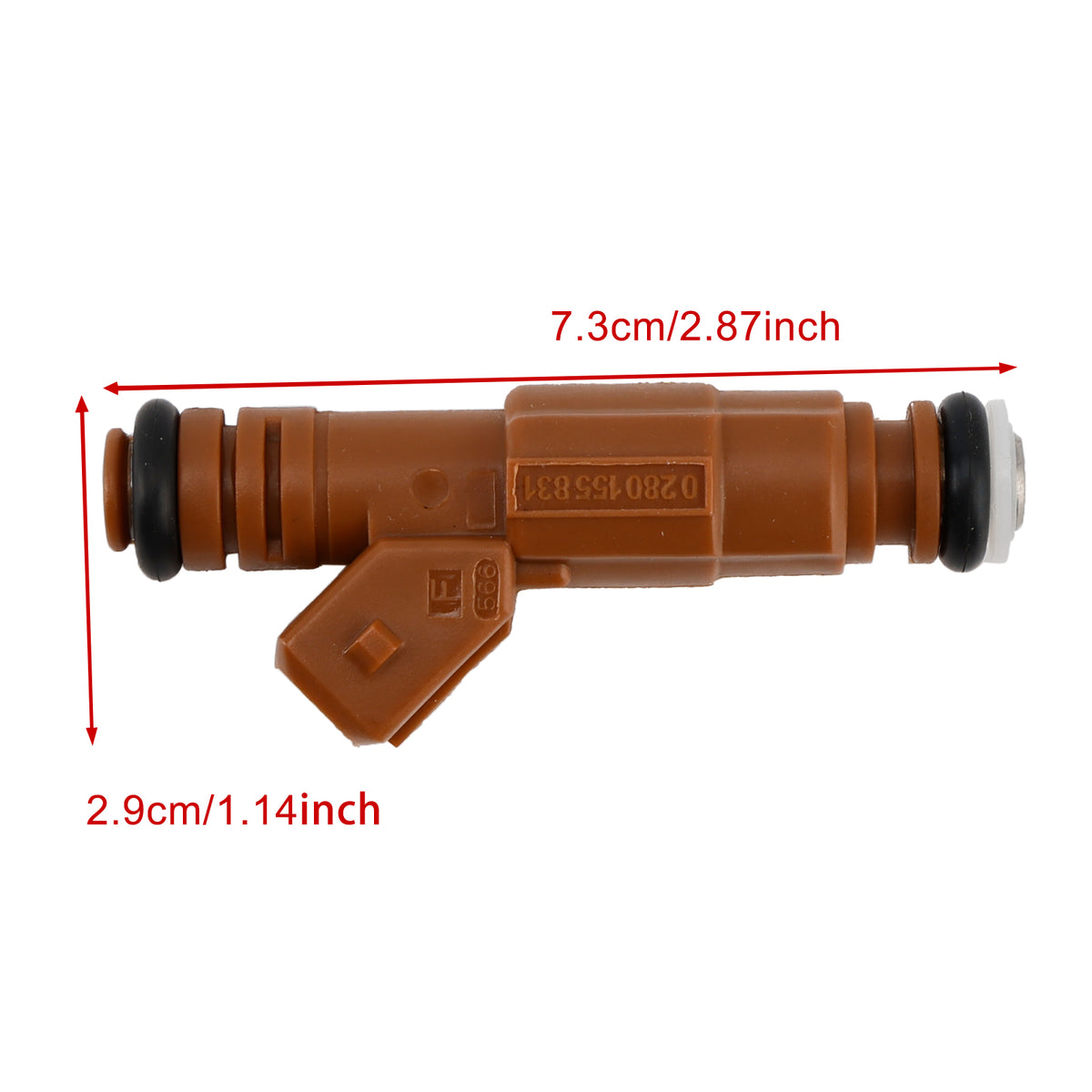 Volvo S60 S80 C70 XC90 2.4L 2.5L 1998-2009 1PCS Fuel Injector 0280155831