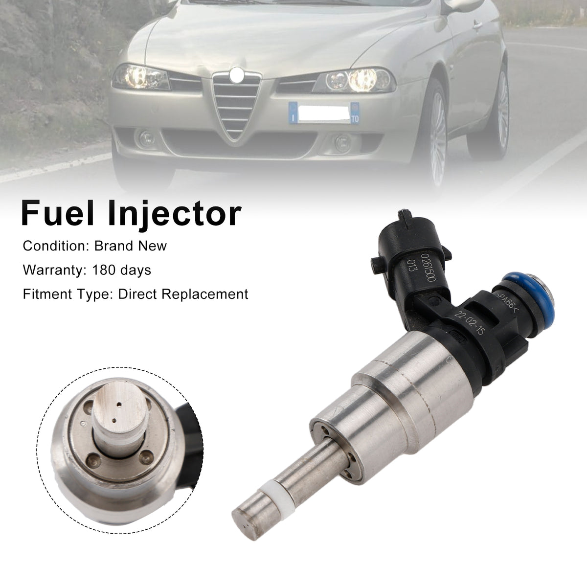 Alfa Romeo 156 932 GT 937 GTV Spider 916 2.0 1PCS Fuel Injector 0261500013