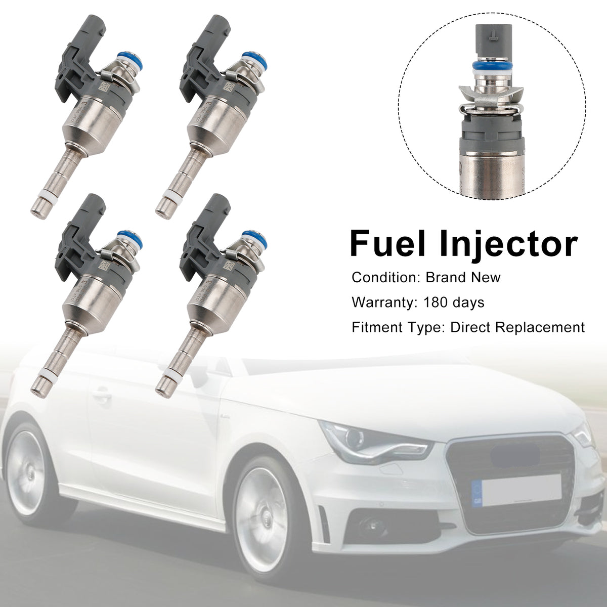 Audi A1 A3 Fit VW Beetle Golf 6 1.2 TSI/TSFI 4PCS Fuel Injector 03F906036B