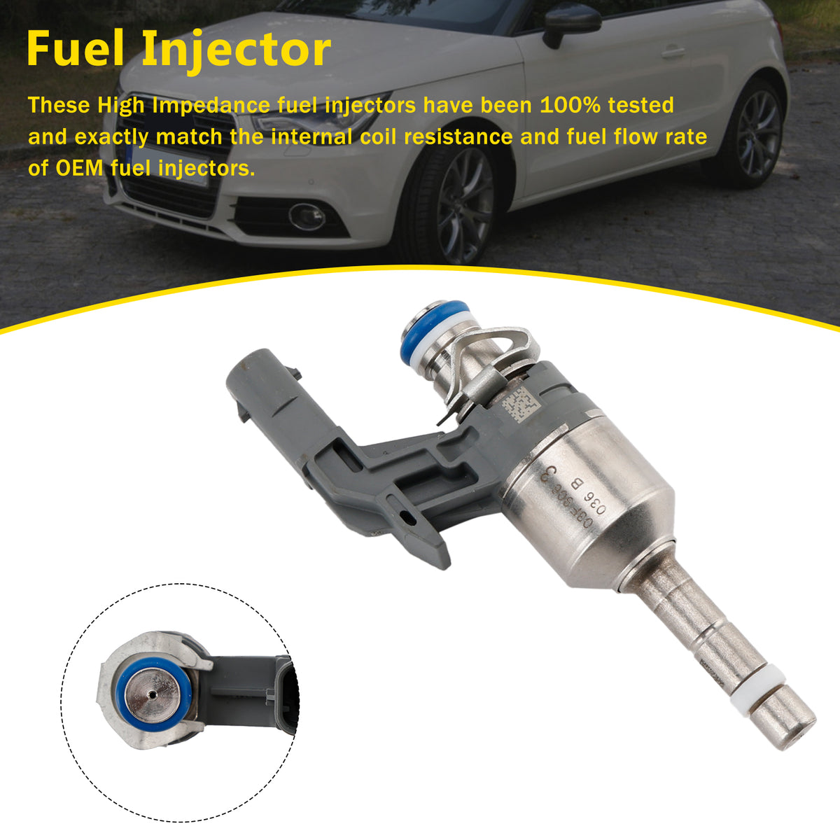 Audi A1 A3 Fit VW Beetle Golf 6 1.2 TSI/TSFI 1PCS Fuel Injector 03F906036B