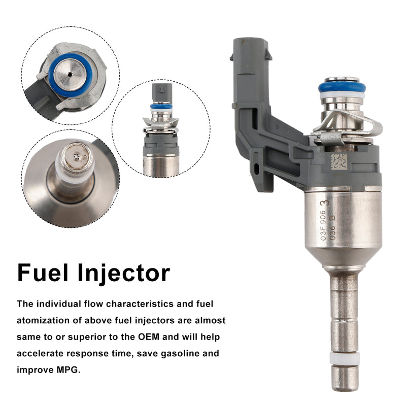 Audi A1 A3 Fit VW Beetle Golf 6 1.2 TSI/TSFI 1PCS Fuel Injector 03F906036B