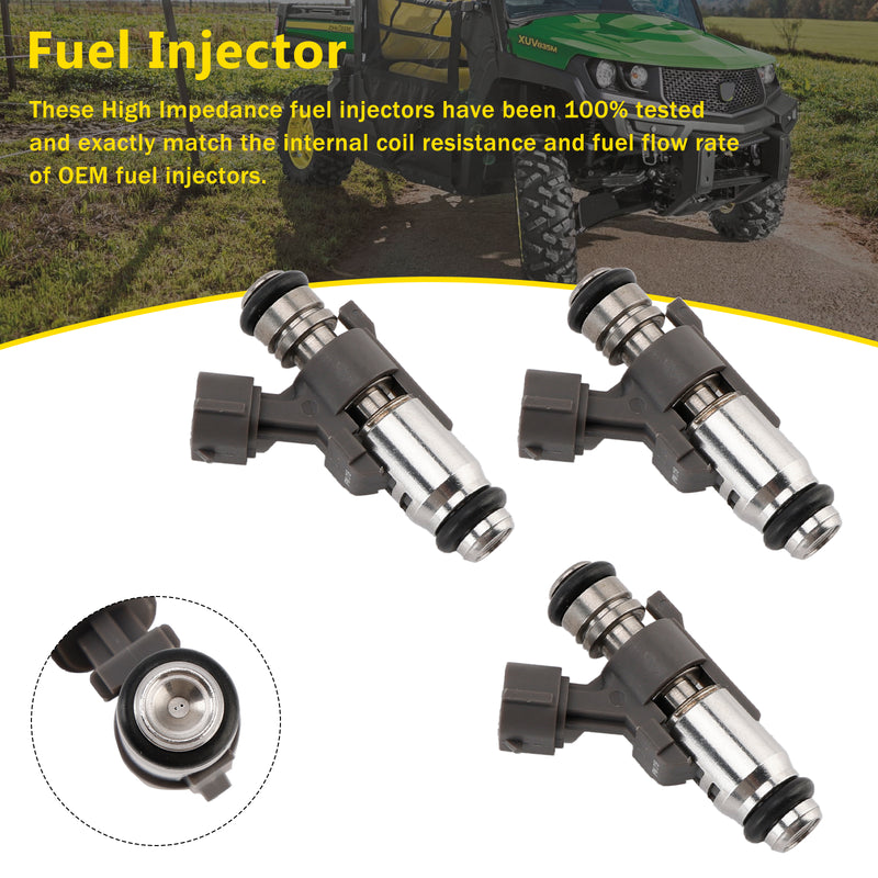 John Deere Gator XUV835M XUV835E XUV825E 3PCS Fuel Injector AUC11700