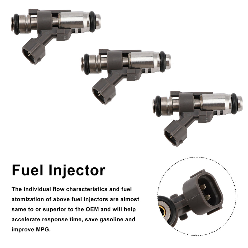 John Deere Gator XUV835M XUV835E XUV825E 3PCS Fuel Injector AUC11700