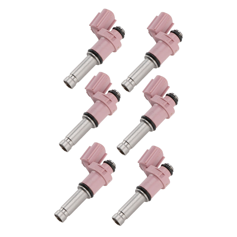 Lexus GS350 3.5L V6 2007-2015 Fit RC350 6PCS Fuel Injector 23250-31070