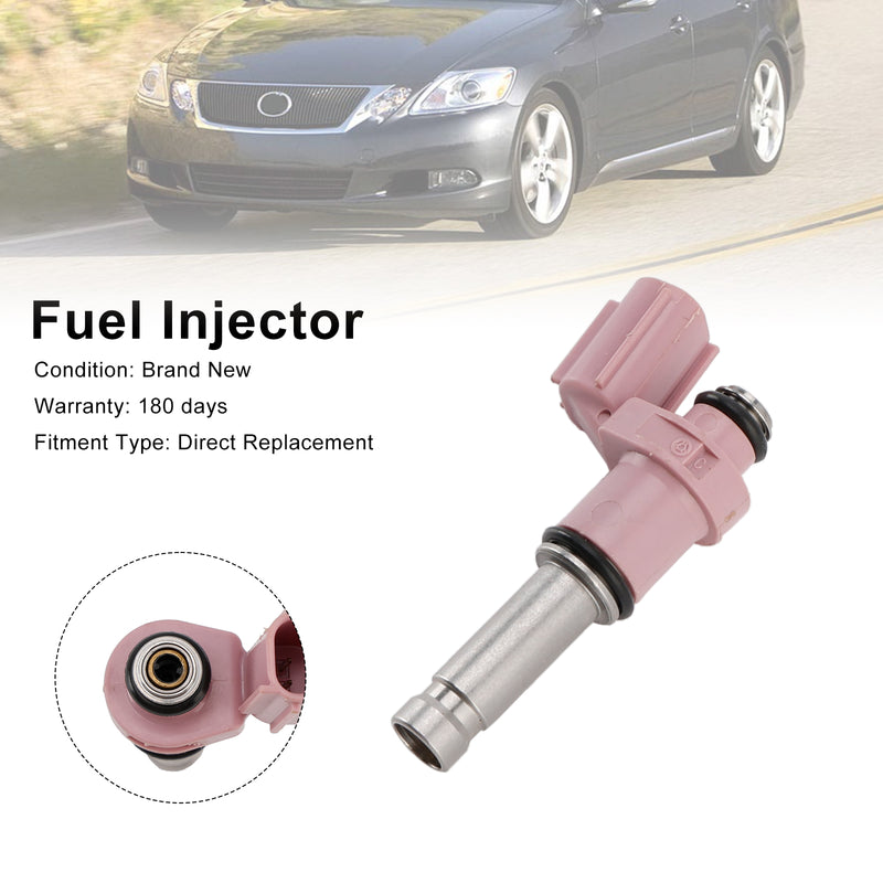 Lexus GS350 3.5L V6 2007-2015 Fit RC350 1PCS Fuel Injector 23250-31070