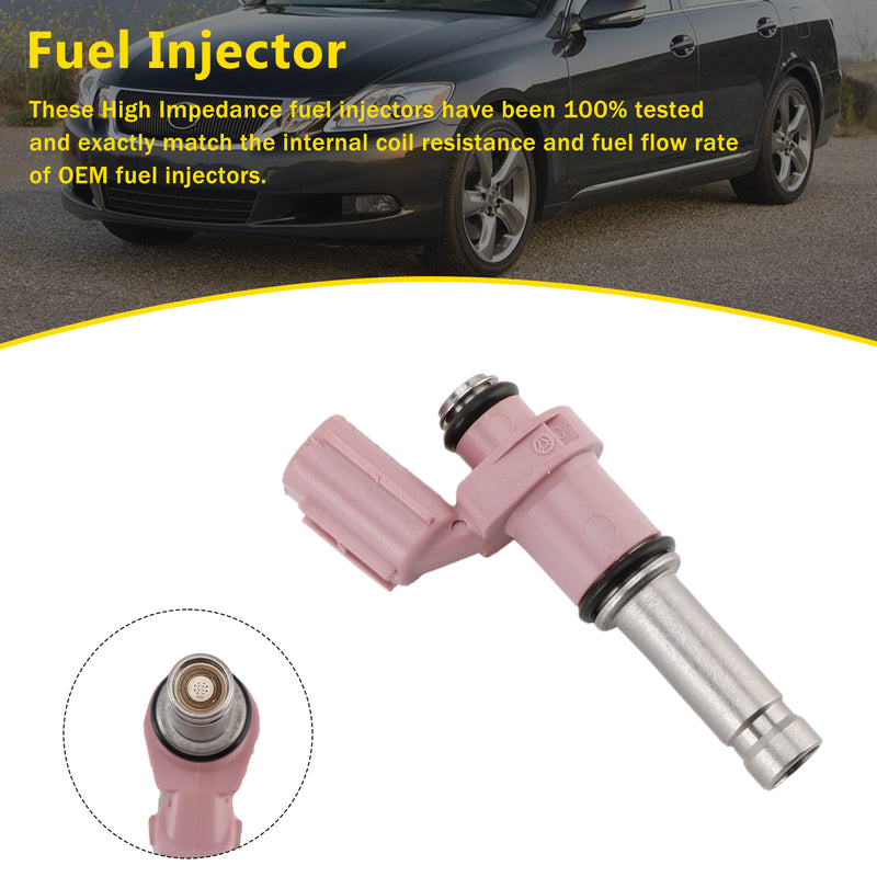 Lexus GS350 3.5L V6 2007-2015 Fit RC350 1PCS Fuel Injector 23250-31070