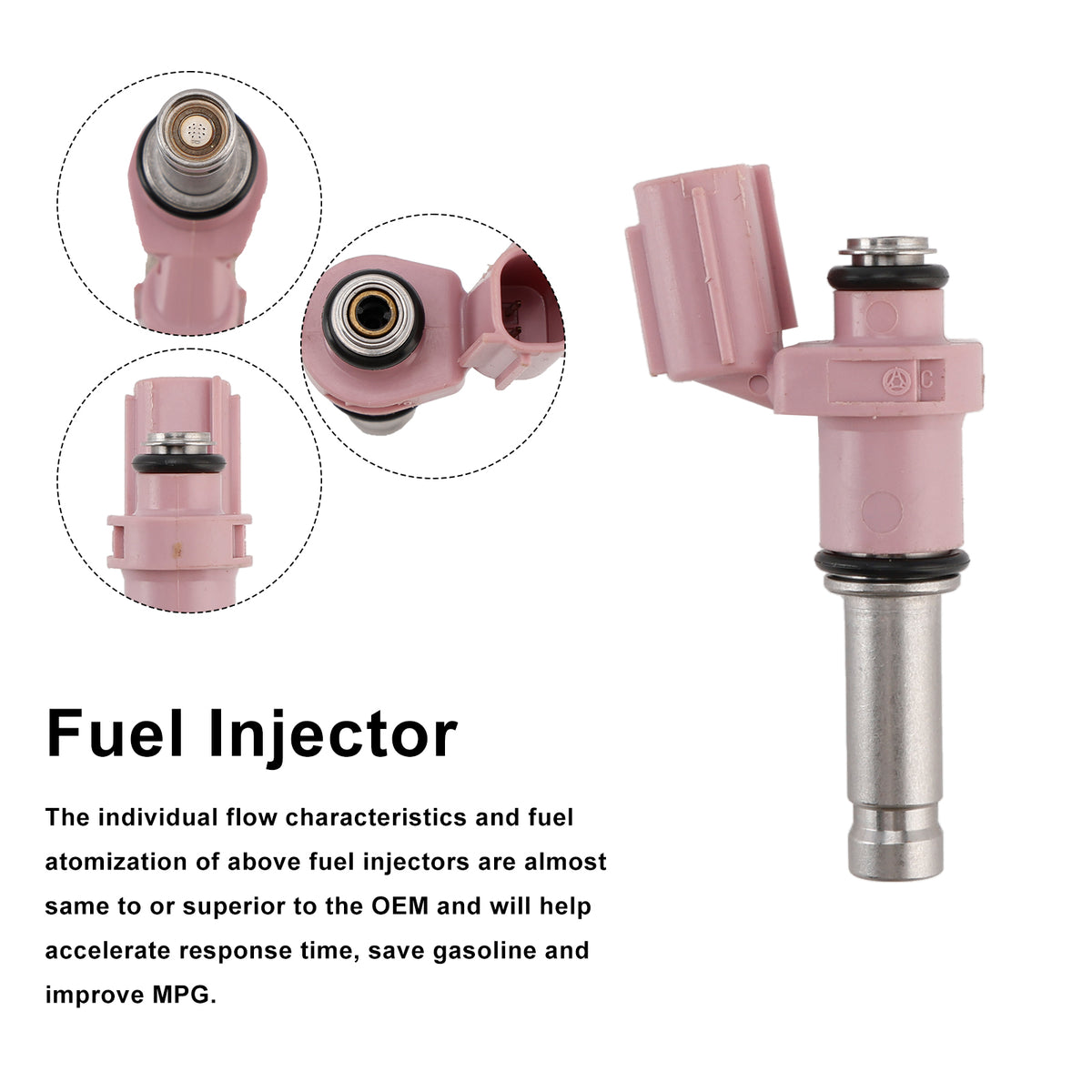 Lexus GS350 3.5L V6 2007-2015 Fit RC350 1PCS Fuel Injector 23250-31070