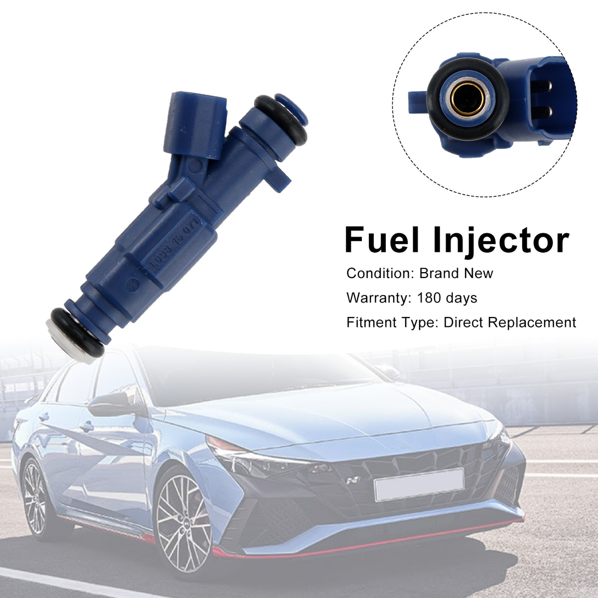 Elantra 2021-2023 Fit Kona 2022-2023 2.0L 1PCS Fuel Injector 353102J000