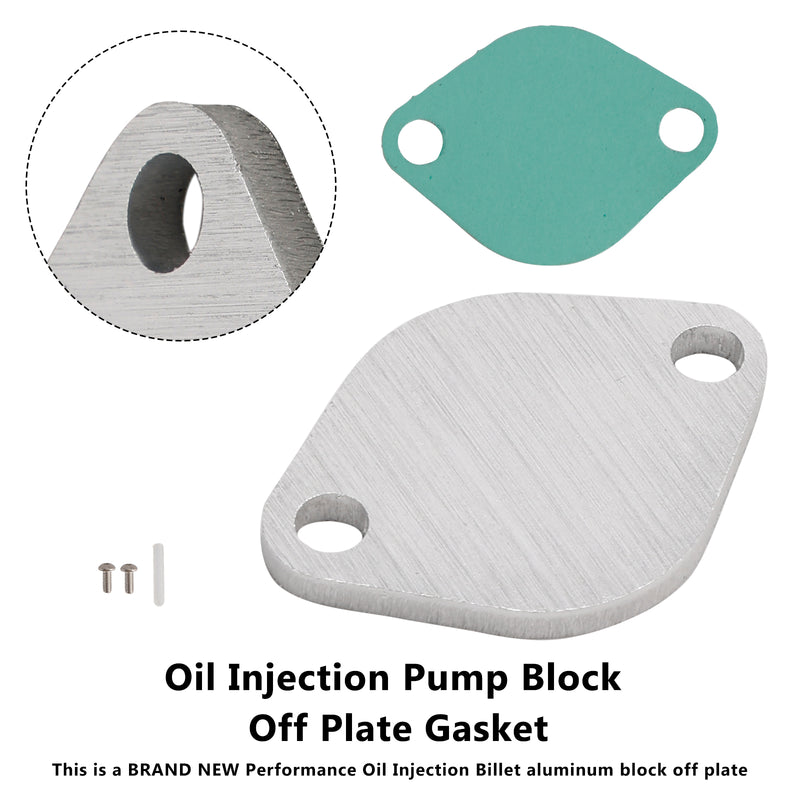 Suzuki LT50 LTA50 JR50 All Years Oil Injection Pump Block Off Plate Gasket